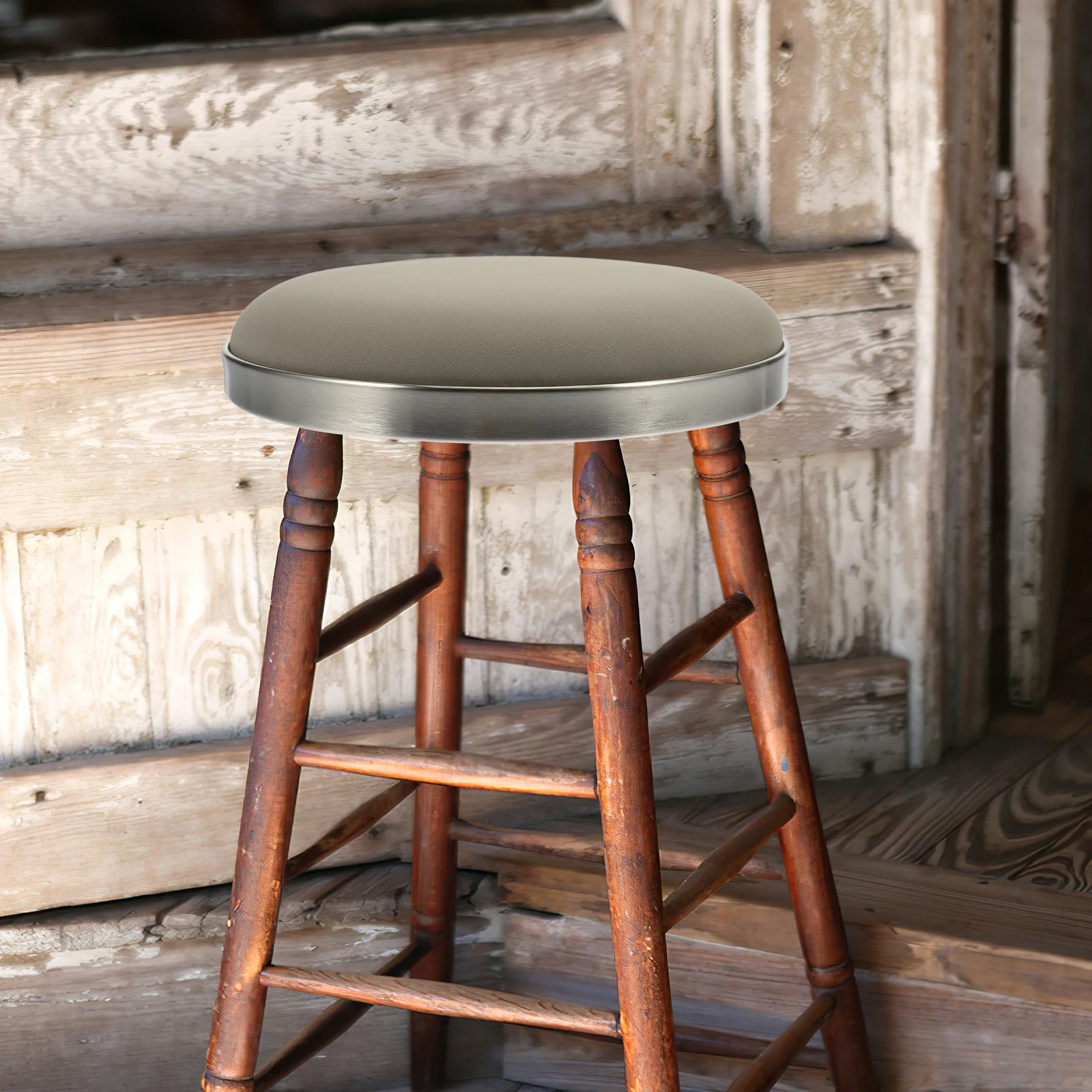 Round Chair Seat Replacement Padded Cushion Stool Surface Sturdy Comfortable Bar Terrace Seat Component
Round Chair Seat Replacement Padded Cushion Stool Surface Sturdy Comfortable Bar Terrace Seat Component