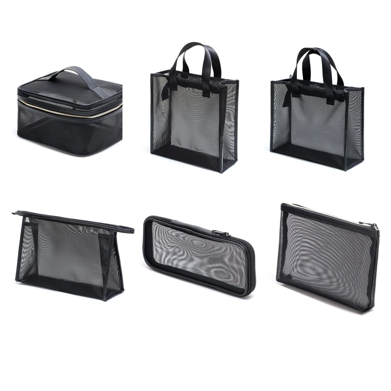 Mesh Makeup Bag Zipper Cosmetic for Case Travel Toiletry Bags Organize Supplies Daily Cosmetics Accessories 066F
Mesh Makeup Bag Zipper Cosmetic for Case Travel Toiletry Bags Organize Supplies Daily Cosmetics Accessories 066F