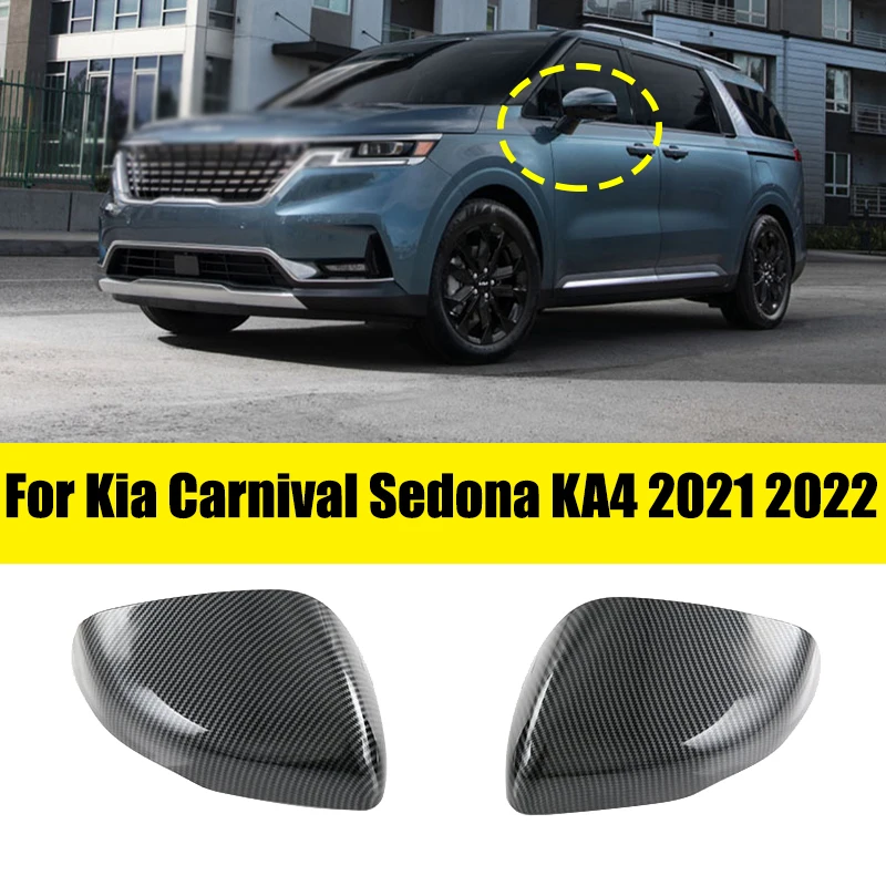 Для Kia Carnival Sedona KA4 2021 2022, крышка бокового зеркала заднего вида, крышка крыла, внешняя дверь, чехол заднего вида, отделка из углеродного волокна
Для Kia Carnival Sedona KA4 2021 2022, крышка бокового зеркала заднего вида, крышка крыла, внешняя дверь, чехол заднего вида, отделка из углеродного волокна