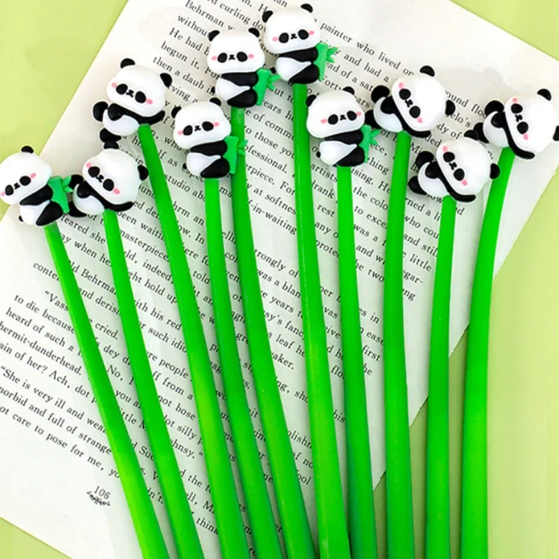 Wholesale Cute Panda Gel Pens Set Pupils Cartoon Silicone Black Ink Cute Girl Pens Stationery Small Gift 0.5m Office Stationery
Wholesale Cute Panda Gel Pens Set Pupils Cartoon Silicone Black Ink Cute Girl Pens Stationery Small Gift 0.5m Office Stationery