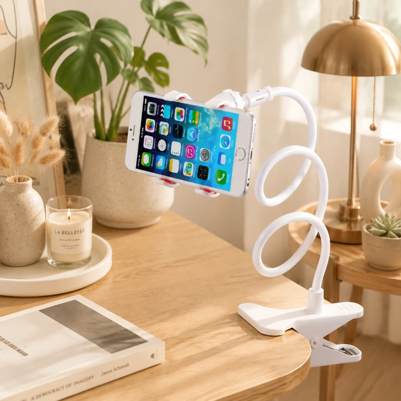 Universal 75CM Long Arm Lazy Phone Holder, Adjustable Mount Bracket for Bedside and Desk, Compatible with All Smartphones
Universal 75CM Long Arm Lazy Phone Holder, Adjustable Mount Bracket for Bedside and Desk, Compatible with All Smartphones