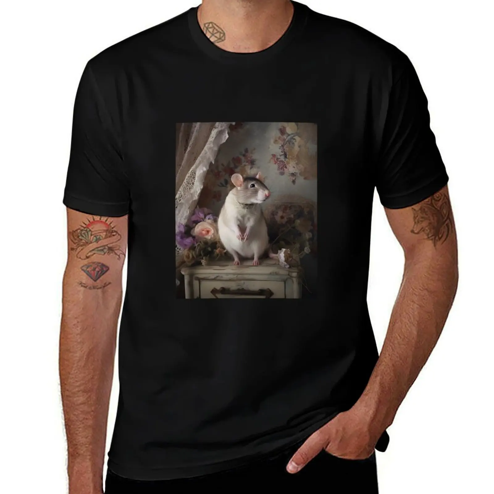 Футболка «Duchess» the Victorian Rat, футболки с рисунком, забавные футболки, быстросохнущие мужские футболки
Футболка «Duchess» the Victorian Rat, футболки с рисунком, забавные футболки, быстросохнущие мужские футболки