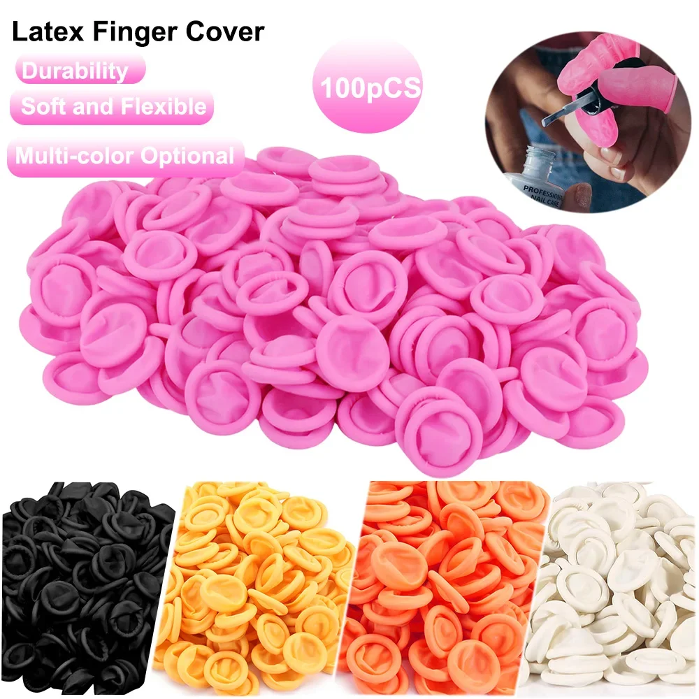 100pcs anti-static rubber finger sleeve disposable fingertip protection gloves anti-slip latex fingertip protector novice tool
100pcs anti-static rubber finger sleeve disposable fingertip protection gloves anti-slip latex fingertip protector novice tool