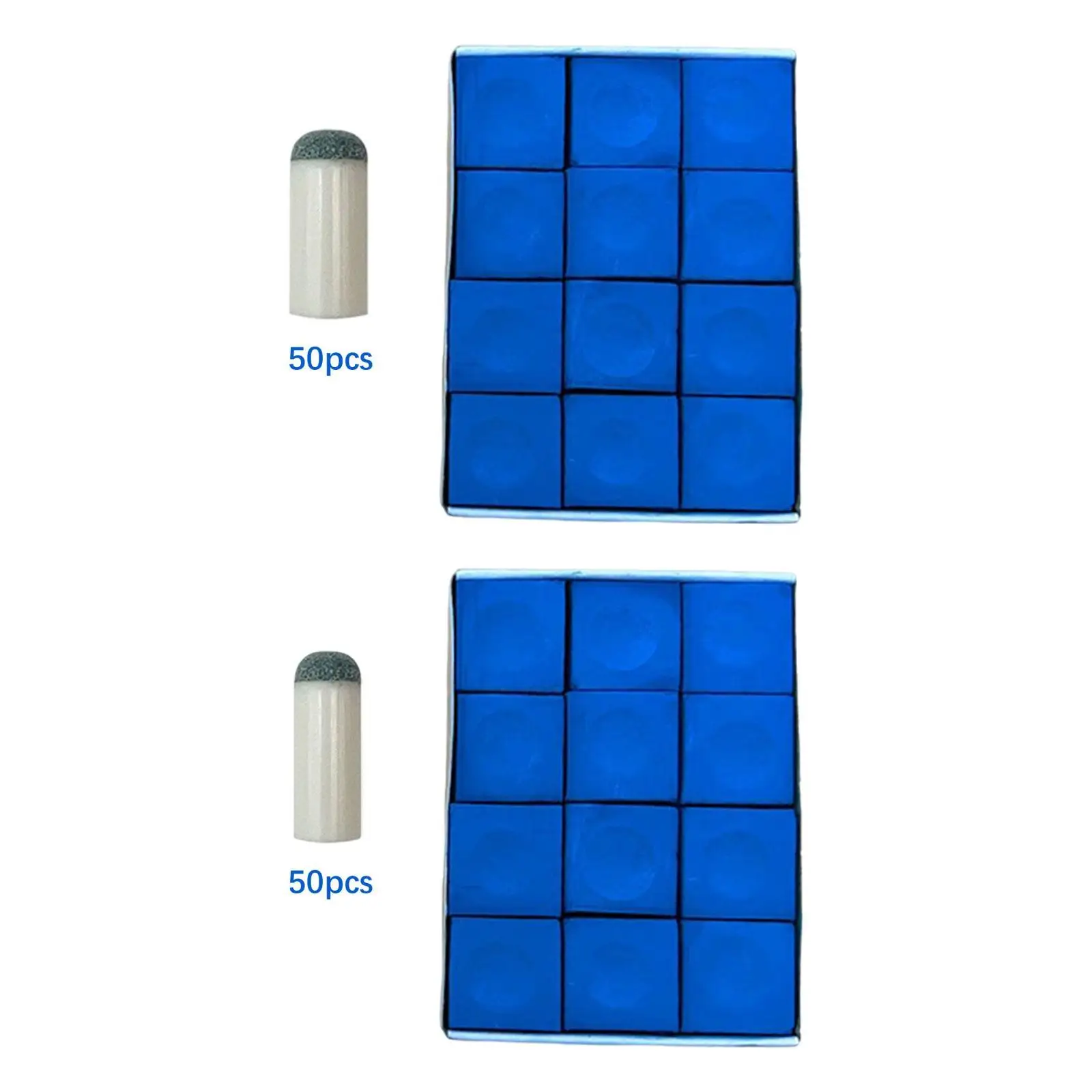 50 Pieces Slip on Pool Cue Tips, Snooker Cue Tips with Pool Cue Chalk, Parts Accessories, Billiard Pool Cue Tips
50 Pieces Slip on Pool Cue Tips, Snooker Cue Tips with Pool Cue Chalk, Parts Accessories, Billiard Pool Cue Tips