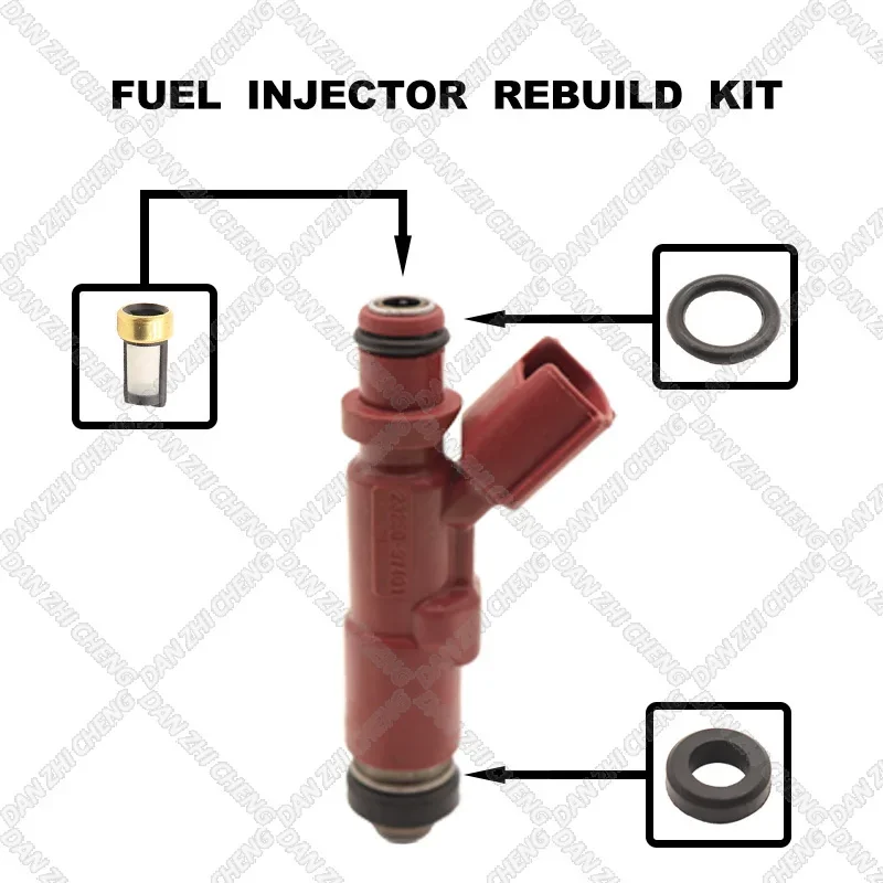 Fuel Injectors Seals O-Ring Repair Filters for Toyota Avanza F601RM K3VE 1.3L Daihatsu Terios 23250-97401 23209-97401
Fuel Injectors Seals O-Ring Repair Filters for Toyota Avanza F601RM K3VE 1.3L Daihatsu Terios 23250-97401 23209-97401
