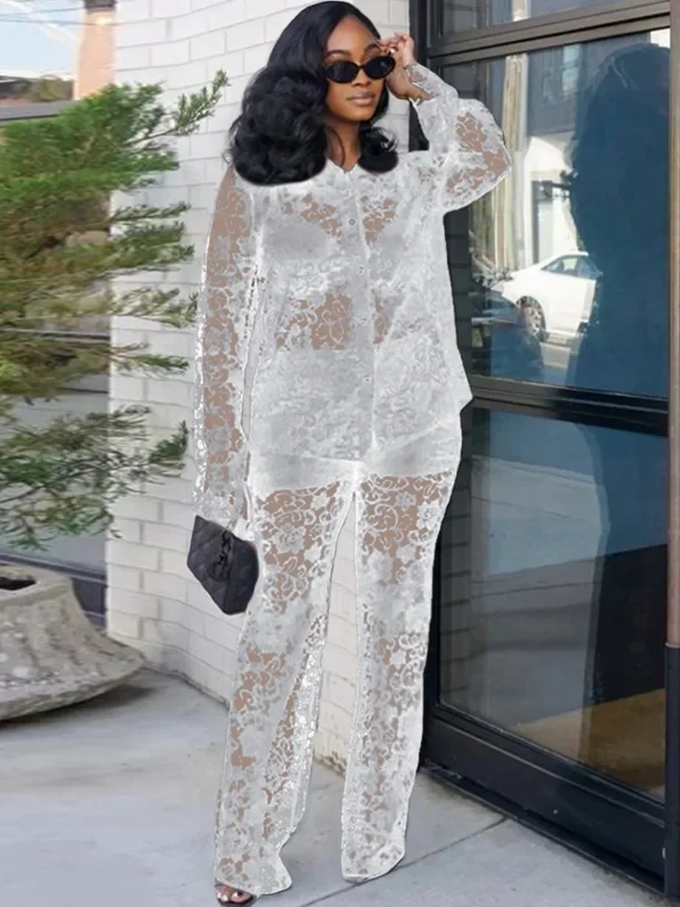 Перспективный комплект с кружевными брюками, лето 2023, новый комплект из 2 предметов, шикарный тонкий элегантный офисный женский комплект, модный уличный молодежный костюм из 2 предметов 
Перспективный комплект с кружевными брюками, лето 2023, новый комплект из 2 предметов, шикарный тонкий элегантный офисный женский комплект, модный уличный молодежный костюм из 2 предметов