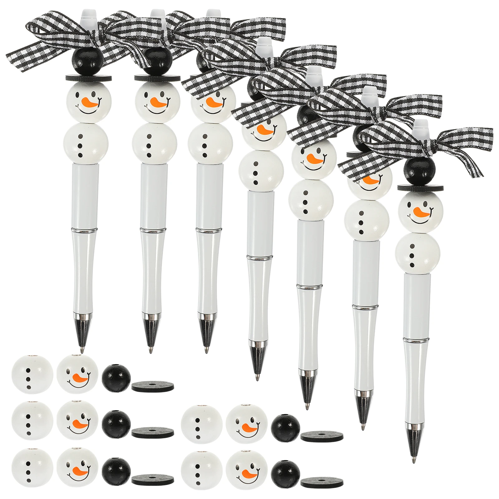 1 set Beaded Pen DIY Kit Make 10 Unique Christmas Snowman Ballpoint Pens Ergonomic Portable Writing Office Home Gift
1 set Beaded Pen DIY Kit Make 10 Unique Christmas Snowman Ballpoint Pens Ergonomic Portable Writing Office Home Gift
