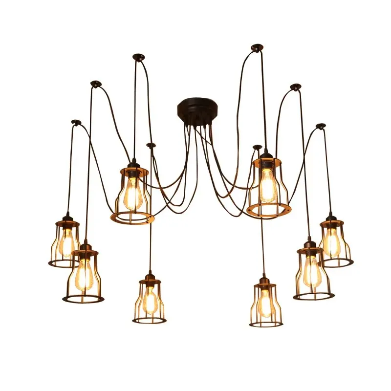 DIY Vintage Pendant Lamp Edison Loft Chandelier Light Office Bar Club Restaurant Living Room Foyer Cafe Lights Droplight
DIY Vintage Pendant Lamp Edison Loft Chandelier Light Office Bar Club Restaurant Living Room Foyer Cafe Lights Droplight