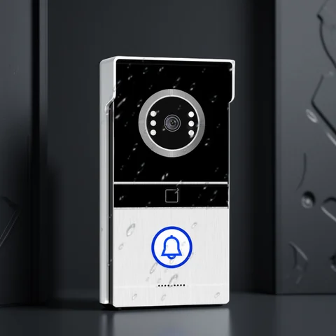 Tuya 7-Inch 1080p Video Intercom System with Night Vision Camera, Remote Unlock Support, Smart Home app Integration for Outdoor