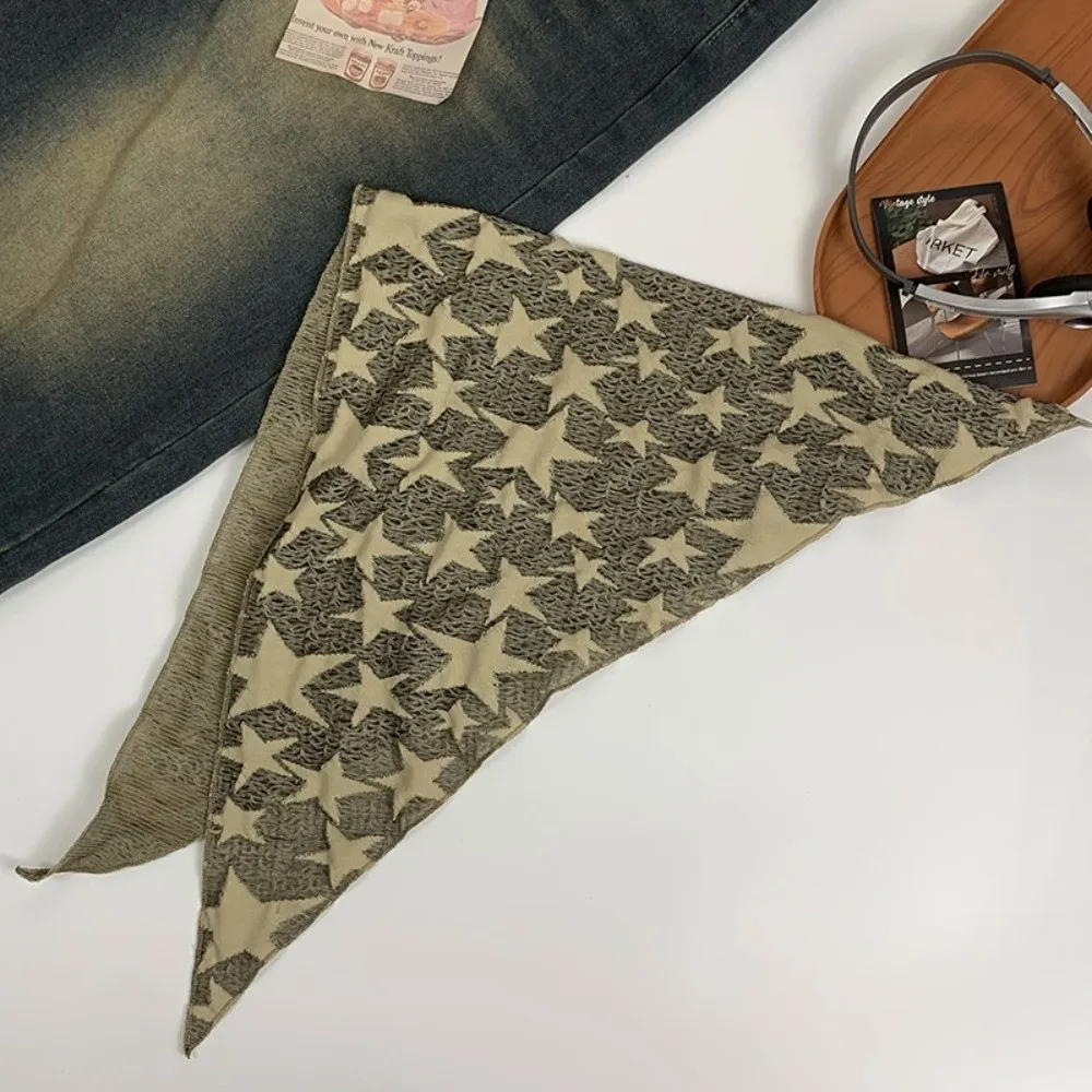 Headwear Wasteland Style Star Hair Scarf Soft Wrap Hip Hop Y2K Hip Scarf Vintage Headband Knitted Tube Top Streetwear
Headwear Wasteland Style Star Hair Scarf Soft Wrap Hip Hop Y2K Hip Scarf Vintage Headband Knitted Tube Top Streetwear