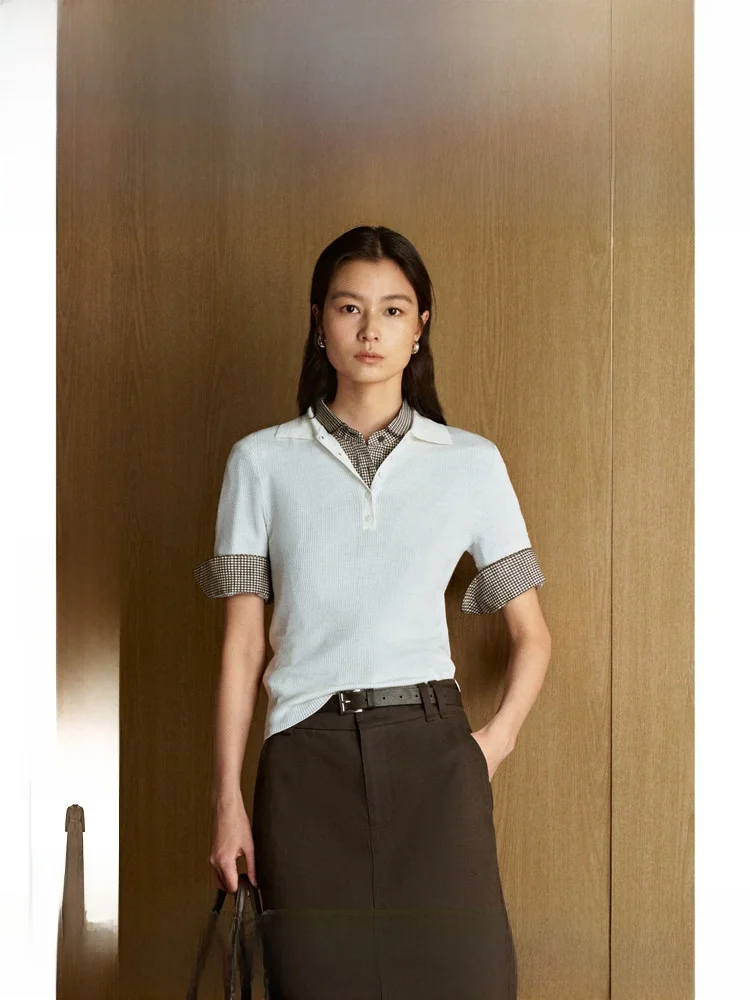 ZhiZhi Seamless Knitted Woolen Neck Simple Commuter Style Women's Top Soft Comfortable Spring New Arrival Fashion
ZhiZhi Seamless Knitted Woolen Neck Simple Commuter Style Women's Top Soft Comfortable Spring New Arrival Fashion