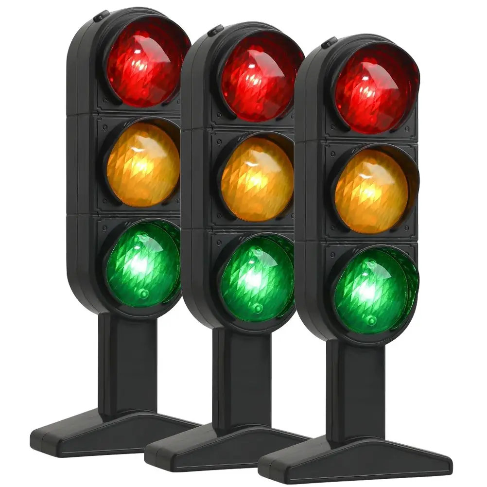 3 Pcs Traffic Light Educational Signs Models Signal Toddler Crosswalk Plastic Mini
3 Pcs Traffic Light Educational Signs Models Signal Toddler Crosswalk Plastic Mini