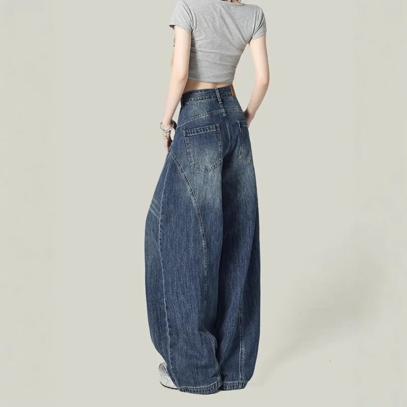 High Waist Wide Leg Jeans Women Solid Loose Fashion Denim Pants Casual Style Comfortable Fit Spring Autumn New Arrival
High Waist Wide Leg Jeans Women Solid Loose Fashion Denim Pants Casual Style Comfortable Fit Spring Autumn New Arrival