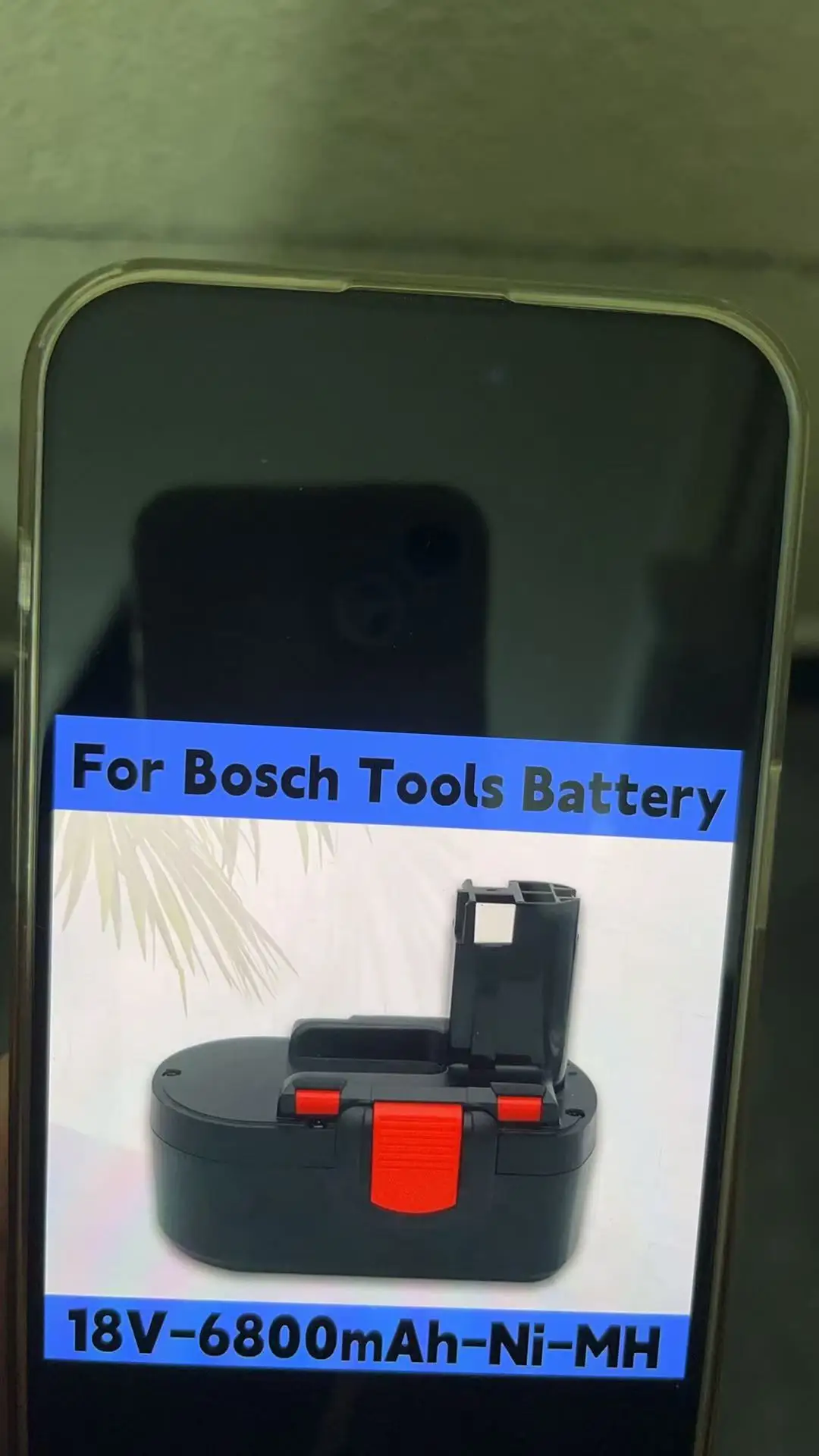 18V 6800mAh Battery For Bosch BAT025 Ni-Mh Rechargeable Replacement Drill Screwdriver Batteries GSB 18VE-2 Electric tool battery
18V 6800mAh Battery For Bosch BAT025 Ni-Mh Rechargeable Replacement Drill Screwdriver Batteries GSB 18VE-2 Electric tool battery