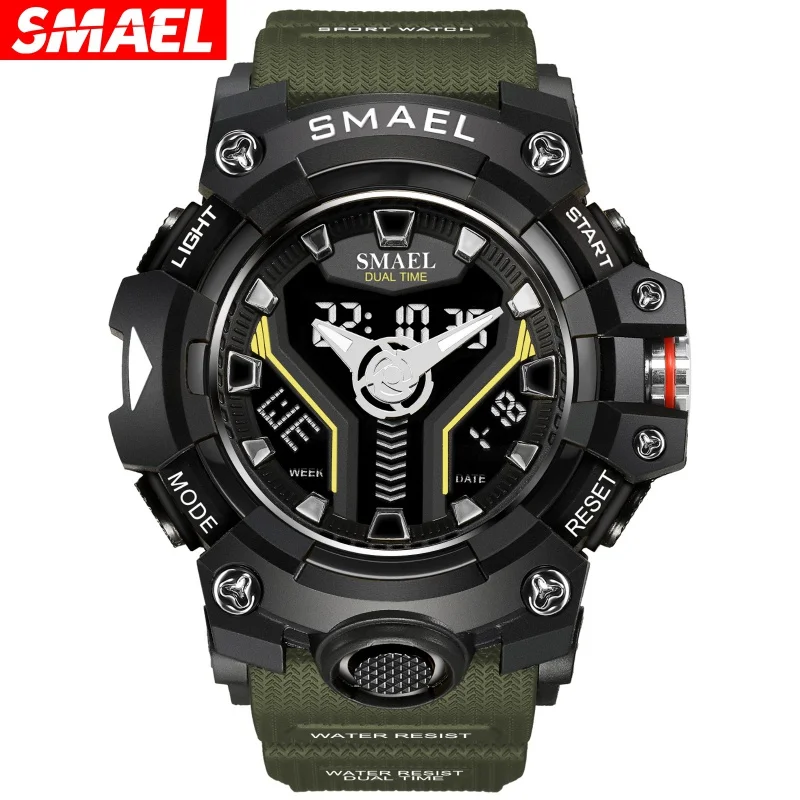 Smael Wristwatch New Electronic Watch Men's Outdoor Sports Multifunctional Electronic Watch
Smael Wristwatch New Electronic Watch Men's Outdoor Sports Multifunctional Electronic Watch