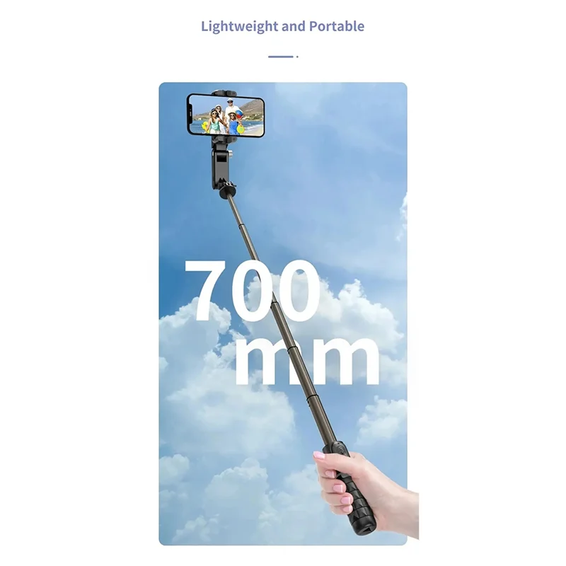 BNVN-Stand Foldable Wireless Selfie Stick Tripod With Microphone For Gopro Action Cameras Smartphones Balance Steady Shooting
BNVN-Stand Foldable Wireless Selfie Stick Tripod With Microphone For Gopro Action Cameras Smartphones Balance Steady Shooting