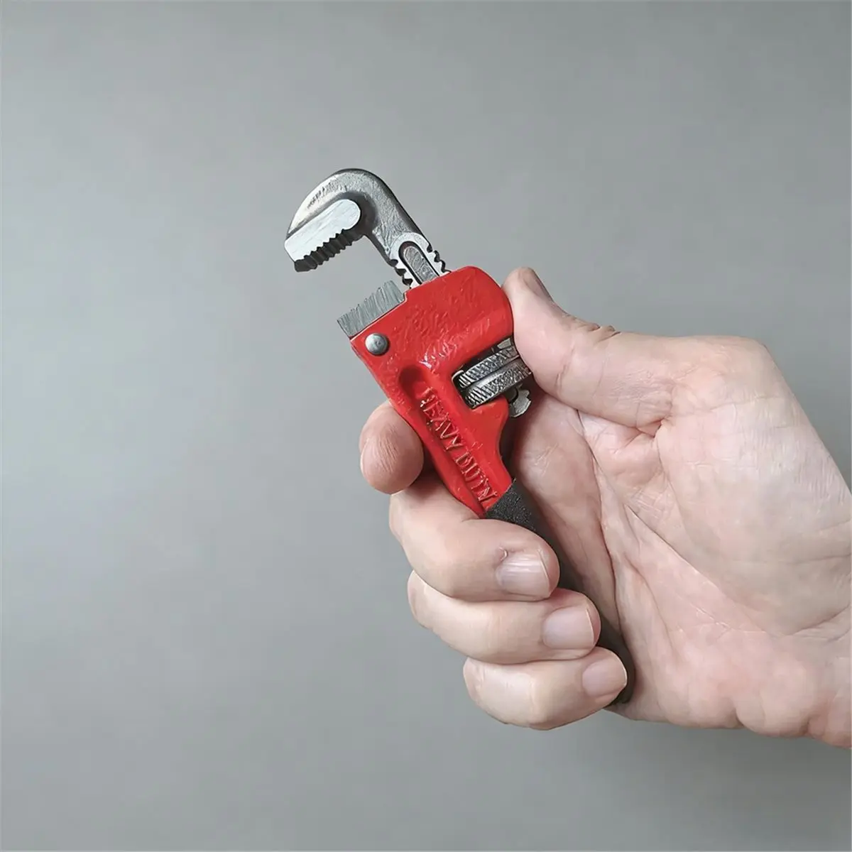 A1555P ~Heavy-Duty Adjustable Pipe Wrench Plumber Wrench with Floating Hook Jaw I-Beam Handle Red
A1555P ~Heavy-Duty Adjustable Pipe Wrench Plumber Wrench with Floating Hook Jaw I-Beam Handle Red