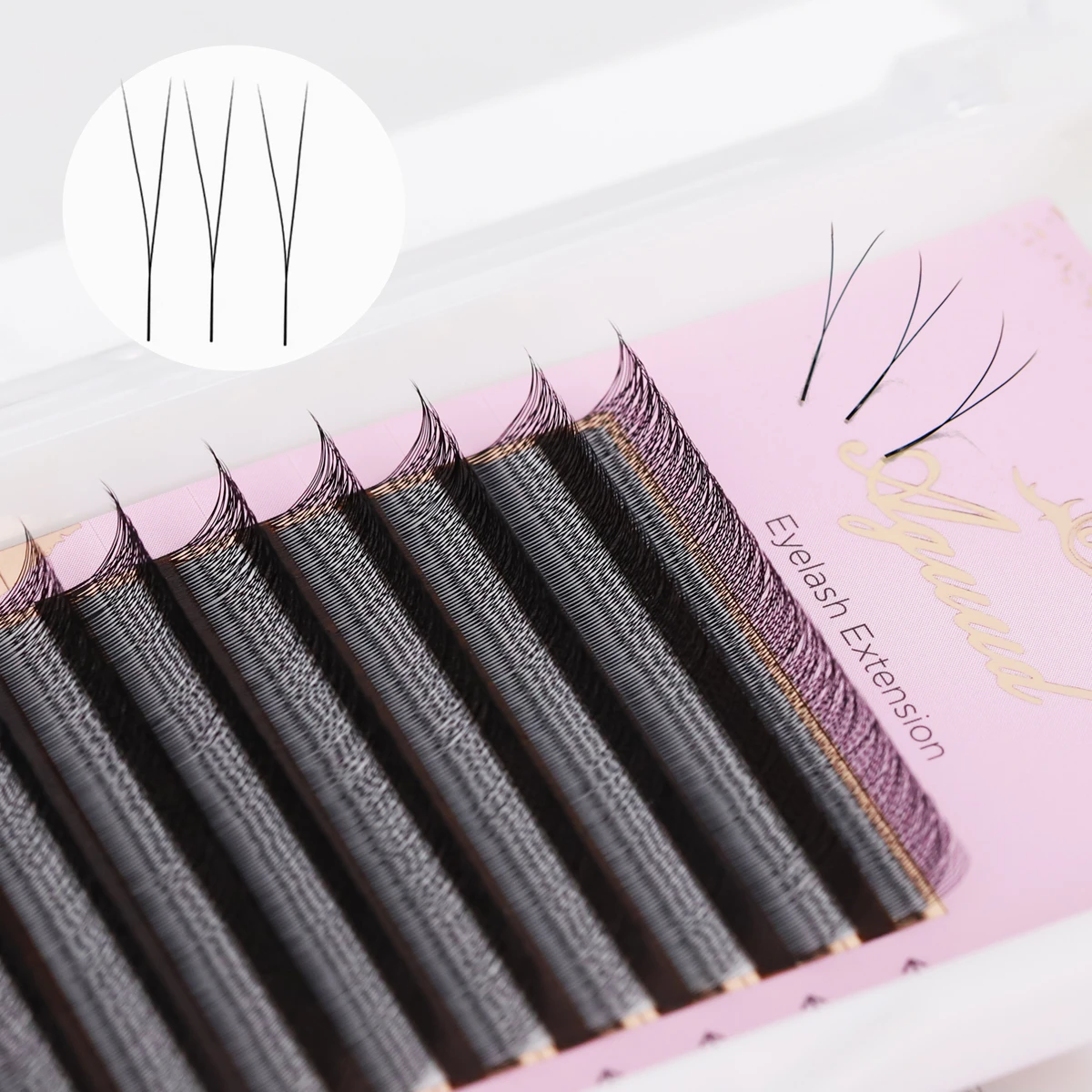 AGUUD Single Tip 2DY shape V-shaped Velvet Eyelashes Super Soft YY 2D/3D/4D Clover Premade Volume Eyelash Extension Fans Cilia
AGUUD Single Tip 2DY shape V-shaped Velvet Eyelashes Super Soft YY 2D/3D/4D Clover Premade Volume Eyelash Extension Fans Cilia