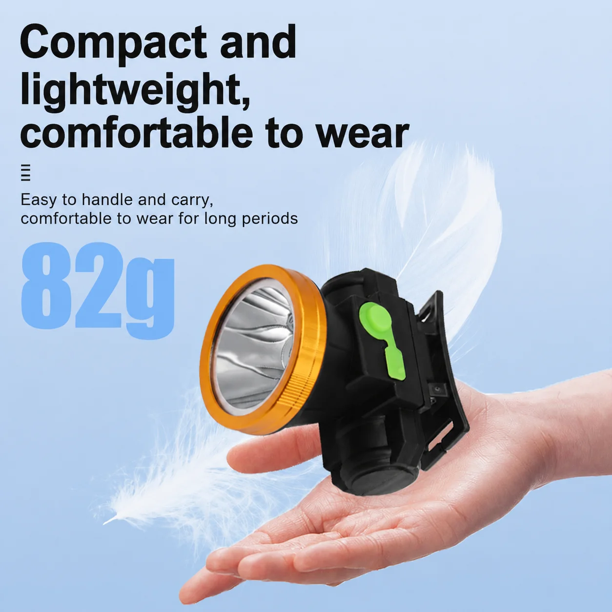 Super Bright Rechargeable Headlamp, 10000 High Lumens LED Head Light for Camping, Waterproof Hard Hat Headlight for Outdoor
Super Bright Rechargeable Headlamp, 10000 High Lumens LED Head Light for Camping, Waterproof Hard Hat Headlight for Outdoor