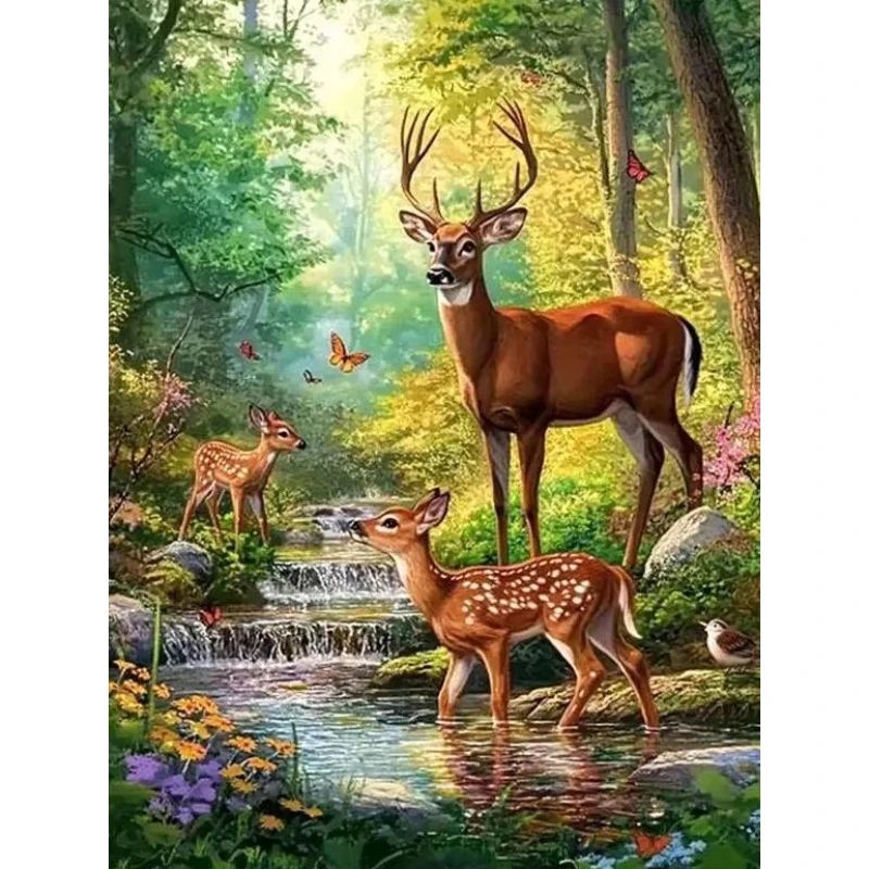 500/1000/1200/2000PCS Jigsaw Puzzle Beautiful Deer Standing In Forest For Adults Perfect For Quiet Evening Activity
500/1000/1200/2000PCS Jigsaw Puzzle Beautiful Deer Standing In Forest For Adults Perfect For Quiet Evening Activity