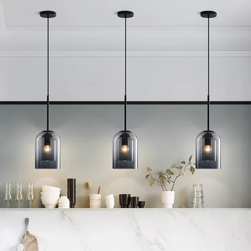 Modern Gray Amber LED Pendant Lights For Study Dining Room Living Room Bedroom Kitchen Office Aisle Home Decoration Hanging Lamp
Modern Gray Amber LED Pendant Lights For Study Dining Room Living Room Bedroom Kitchen Office Aisle Home Decoration Hanging Lamp