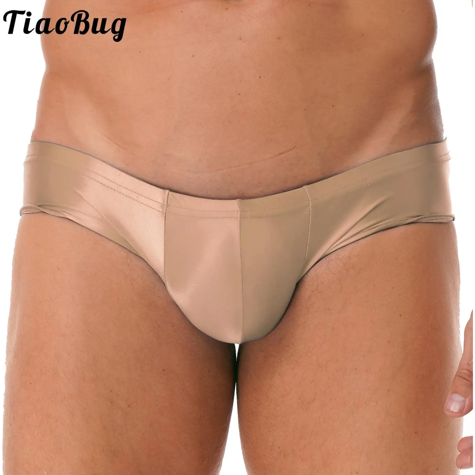 Low Waist Sexy Glossy Panties Mens Swim Casual Underpants Bikini Beach Pool Bathing Underwear for Causal Swim Underwear
Low Waist Sexy Glossy Panties Mens Swim Casual Underpants Bikini Beach Pool Bathing Underwear for Causal Swim Underwear