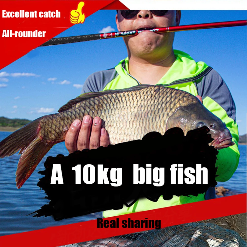 2.7M/4.5M/5.4M/6.3M/7.2M/8M/10M Telescopic Stream Rod Carbon Reservoir Pond Fishing Rod Super Light Hard Fiber Hand Fishing Pole
2.7M/4.5M/5.4M/6.3M/7.2M/8M/10M Telescopic Stream Rod Carbon Reservoir Pond Fishing Rod Super Light Hard Fiber Hand Fishing Pole