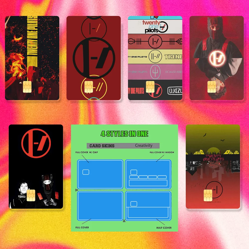 T-Twenty One P-Pilots Clancy Stickers Credit Visa Debit Bank Charge Card Bus Metro Waterproof Sticker Decal Decoration
T-Twenty One P-Pilots Clancy Stickers Credit Visa Debit Bank Charge Card Bus Metro Waterproof Sticker Decal Decoration