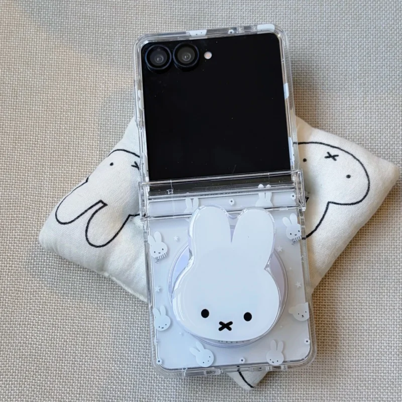 Cute cartoon Miffy star Magsafe Wireless Charge Phone Case For Samsung ZFlip 5 6 7 7FE Miffy Clear Folding Magnetic Cover
Cute cartoon Miffy star Magsafe Wireless Charge Phone Case For Samsung ZFlip 5 6 7 7FE Miffy Clear Folding Magnetic Cover