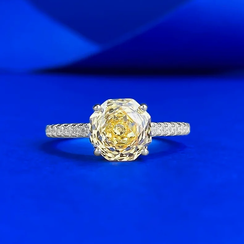 2ct Octagon Rose Cut Morganite Natural Yellow Citrine 925 Sterling Silver Solitaire Ring for Woman Fashion Gemstone Jewelry Gift
2ct Octagon Rose Cut Morganite Natural Yellow Citrine 925 Sterling Silver Solitaire Ring for Woman Fashion Gemstone Jewelry Gift