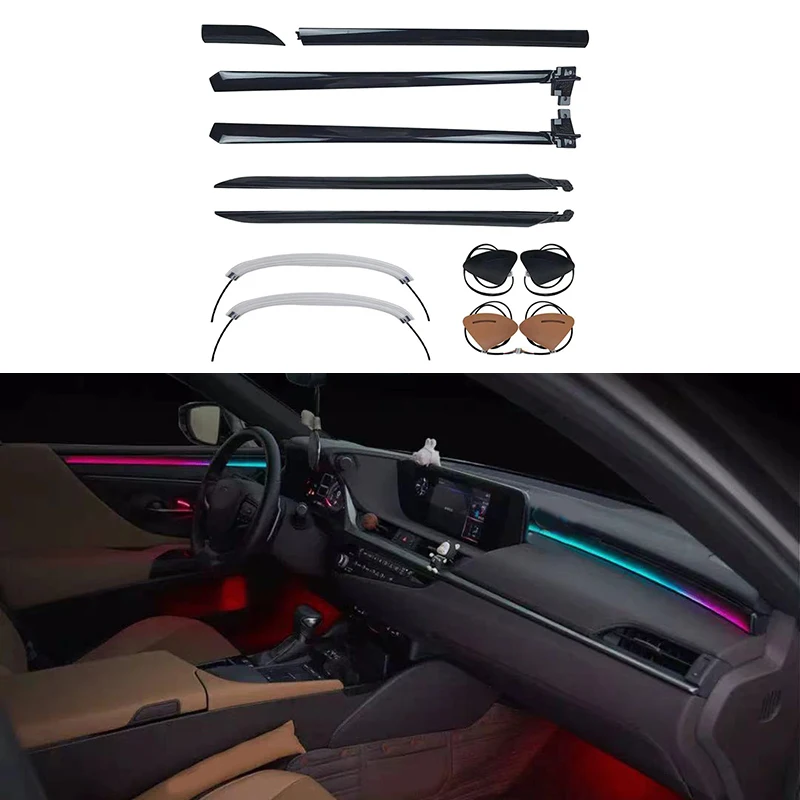 Button control Dynamic shadow Decorate LED ambient light For Lexus ES 2018-2022 Interior door Atmosphere Lamp wheel
Button control Dynamic shadow Decorate LED ambient light For Lexus ES 2018-2022 Interior door Atmosphere Lamp wheel