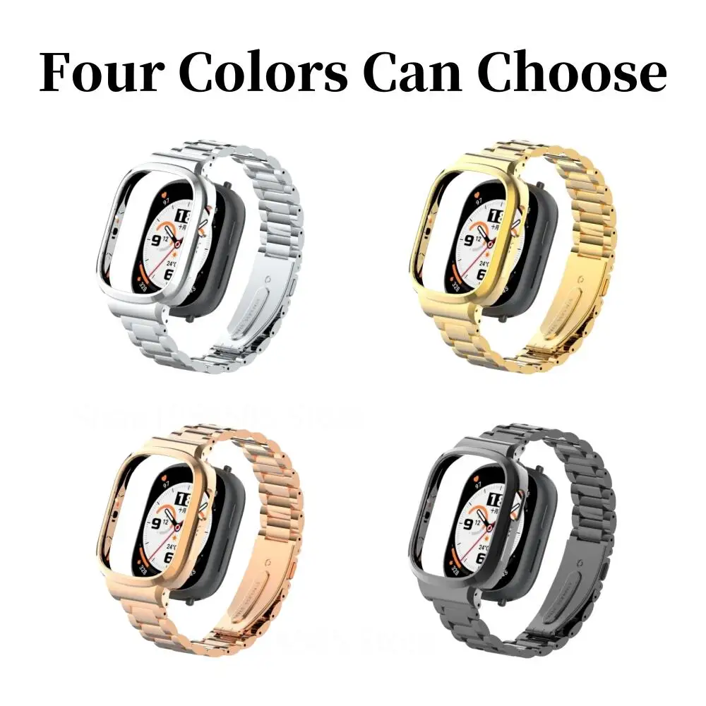 Stainless Steel Strap For Honor Watch 4 Metal Replacement Bracelet Metal Protective Frame Smartwatch Band For Huawei HonorWatch4
Stainless Steel Strap For Honor Watch 4 Metal Replacement Bracelet Metal Protective Frame Smartwatch Band For Huawei HonorWatch4