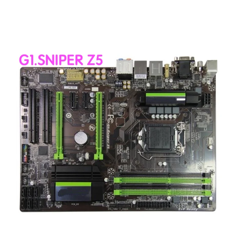 Suitable For Gigabyte G1.SNIPER Z5 Motherboard G1.Sniper Z5 LGA 1150 DDR3 Mainboard 100% Tested OK Fully Work
Suitable For Gigabyte G1.SNIPER Z5 Motherboard G1.Sniper Z5 LGA 1150 DDR3 Mainboard 100% Tested OK Fully Work