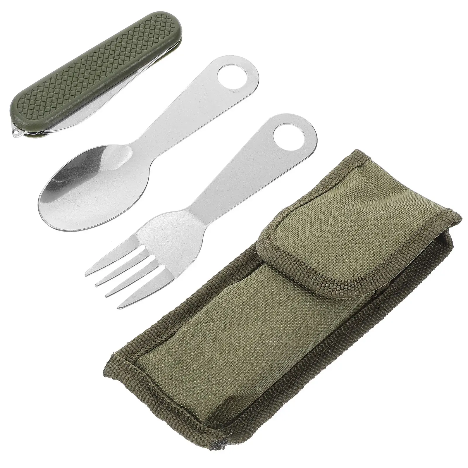 Knives Camping Utensils Household Tableware Multi-function Printer Spoon Fork Kit Spoons
Knives Camping Utensils Household Tableware Multi-function Printer Spoon Fork Kit Spoons