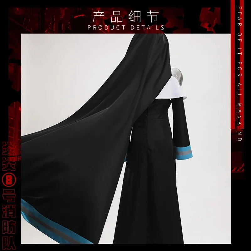 3'x,4'f\6/Anime Force Enen no Shouboutai Nun Sister Iris Cosplay Costume No.8 Special Fire Brigade Firefighter Unf;5,b'7\k.
3'x,4'f\6/Anime Force Enen no Shouboutai Nun Sister Iris Cosplay Costume No.8 Special Fire Brigade Firefighter Unf;5,b'7\k.