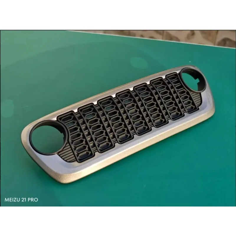 Silicone Molded Injection Front Grille for1/7 RLAARLO/JK07 MK07,Black ABS Simulation Mesh Grid,RC Crawler Exterior Upgrade Parts
Silicone Molded Injection Front Grille for1/7 RLAARLO/JK07 MK07,Black ABS Simulation Mesh Grid,RC Crawler Exterior Upgrade Parts