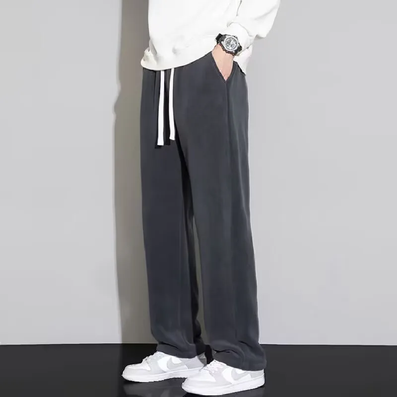 Men Sweatpants Winter Thickened Loose Straight Leg Casual Pants 2025 New Autumn Warm Comfortable Sweatpants for Male
Men Sweatpants Winter Thickened Loose Straight Leg Casual Pants 2025 New Autumn Warm Comfortable Sweatpants for Male