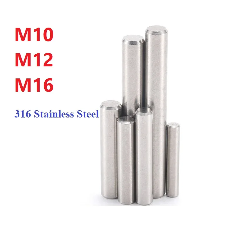 GB119 Cylindrical Locating Dowel Pin M10 M12 M16 316 Stainless Steel Fixed Shaft Pins Round Solid Rod
GB119 Cylindrical Locating Dowel Pin M10 M12 M16 316 Stainless Steel Fixed Shaft Pins Round Solid Rod
