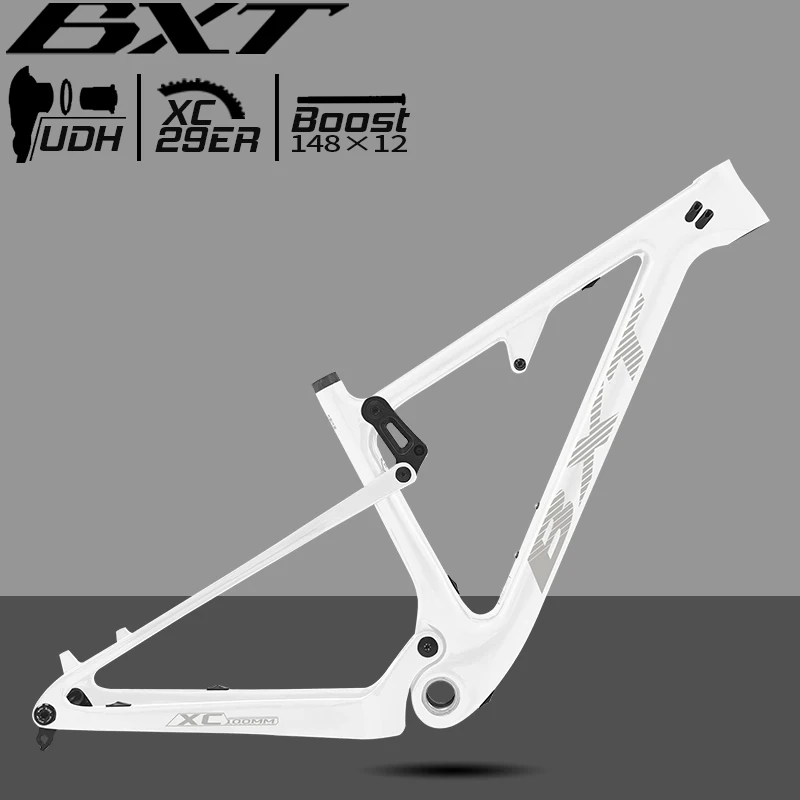 Рама горного велосипеда BXT 29er с полной подвеской, рама Boost с задним интервалом 148x12 мм, 142x12 мм, ход 100 мм, новая
Рама горного велосипеда BXT 29er с полной подвеской, рама Boost с задним интервалом 148x12 мм, 142x12 мм, ход 100 мм, новая