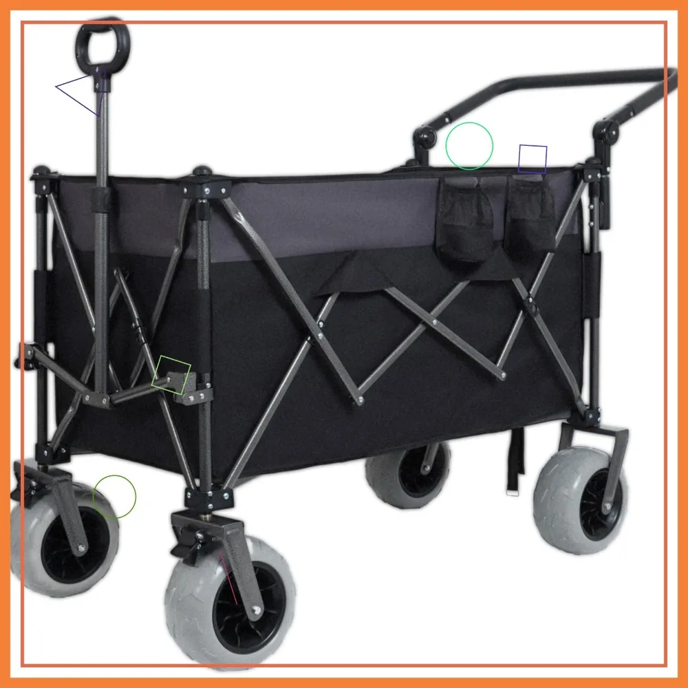 Большая складная тележка-тележка объемом 300 л с вездеходными колесами для кемпинга, пляжа и транспорта на открытом воздухе
Большая складная тележка-тележка объемом 300 л с вездеходными колесами для кемпинга, пляжа и транспорта на открытом воздухе