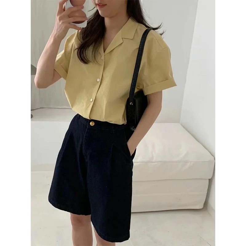 Ele ort Sve irt And Split Skirt Set Women's Summer Faion Outfit Selfwill Brand Regular Length Collar
Ele ort Sve irt And Split Skirt Set Women's Summer Faion Outfit Selfwill Brand Regular Length Collar