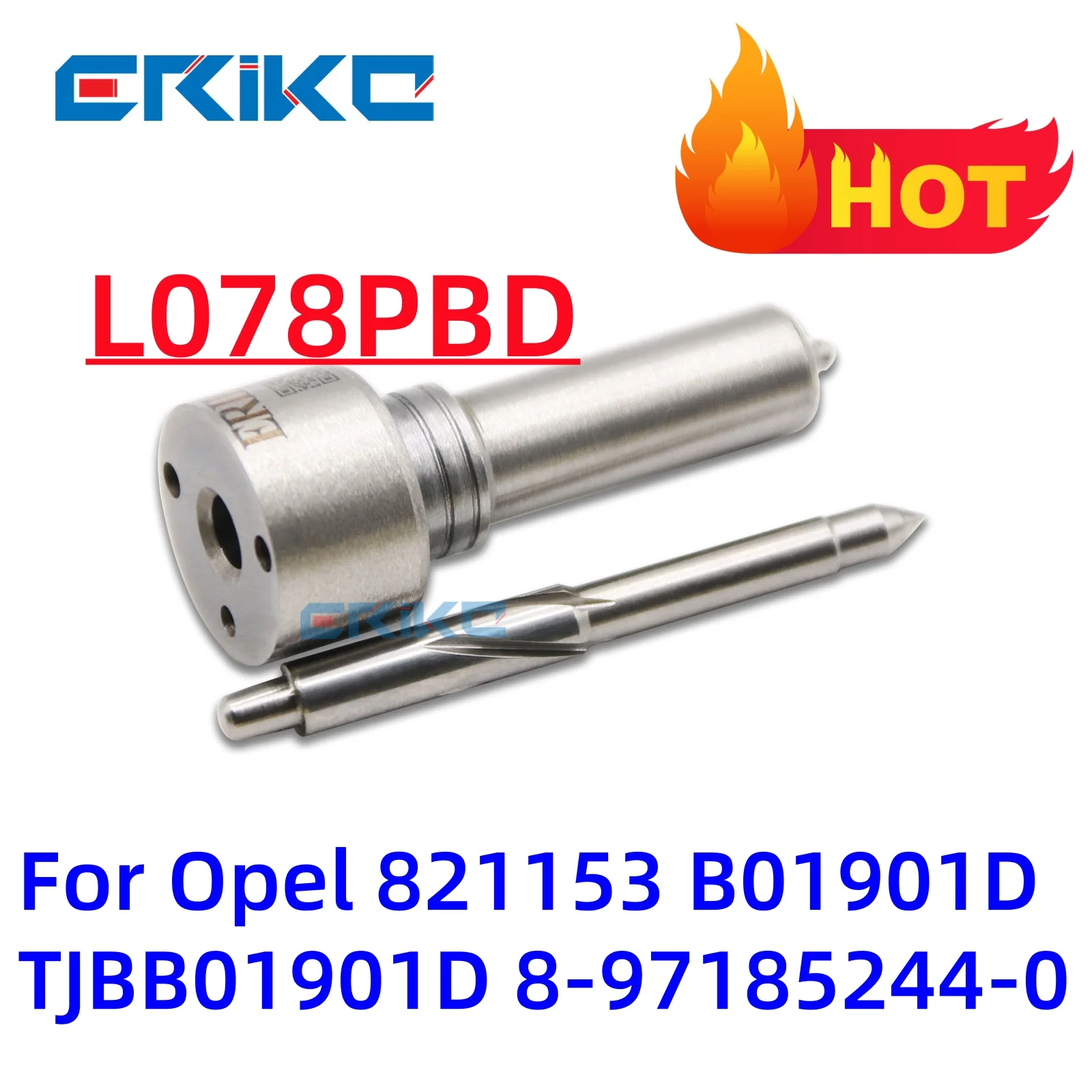 ERIKC NEW L078PBD B01901D New Repair Kit Nozzle L078 PBD For Opel 821153 B01901D TJBB01901D 8-97185244-0
ERIKC NEW L078PBD B01901D New Repair Kit Nozzle L078 PBD For Opel 821153 B01901D TJBB01901D 8-97185244-0