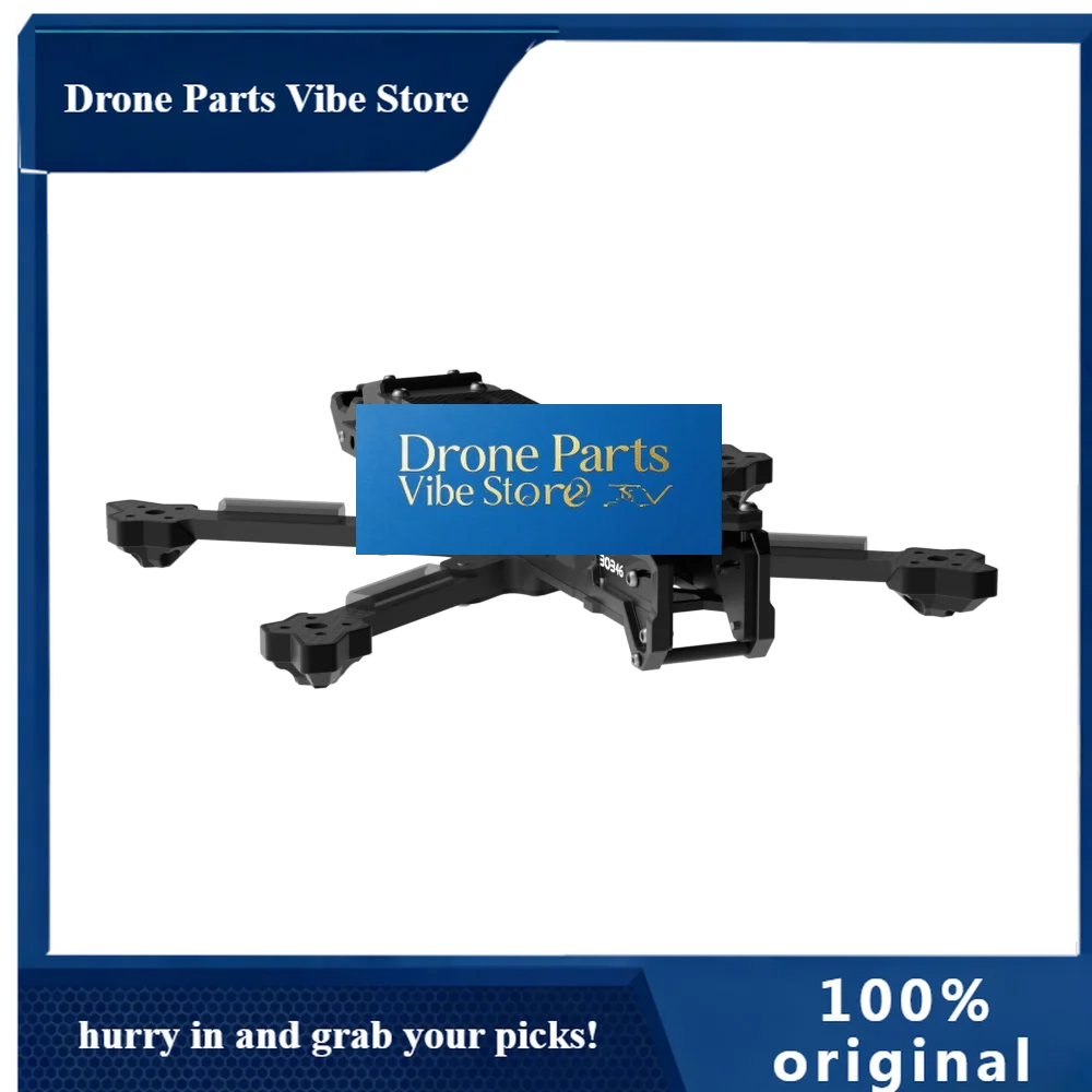 Drone PartsBOB46 FPV Frame Kit With 6mm Arm Compatible With O4 Air Unit Pro For FPV Parts
Drone PartsBOB46 FPV Frame Kit With 6mm Arm Compatible With O4 Air Unit Pro For FPV Parts