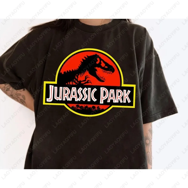 Vintage Jurassic Park Logo Print tShirt Dinosaur T Rex World Clothes Trip Family Tee Funny All Match Men Women Cotton Tops Gift
Vintage Jurassic Park Logo Print tShirt Dinosaur T Rex World Clothes Trip Family Tee Funny All Match Men Women Cotton Tops Gift