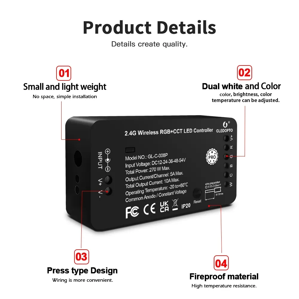 Контроллер светодиодной ленты GLEDOPTO Zigbee 3,0, ключ сброса для диммера/WW/CW/RGBW/RGB + CCT, светодиодная лента 2,4G, радиочастотный пульт дистанционного управления/голосом/APP-управления
Контроллер светодиодной ленты GLEDOPTO Zigbee 3,0, ключ сброса для диммера/WW/CW/RGBW/RGB + CCT, светодиодная лента 2,4G, радиочастотный пульт дистанционного управления/голосом/APP-управления