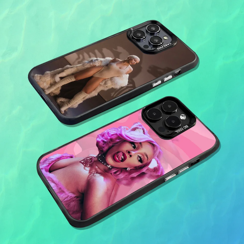 Singer D-Doja-ES Cat Phone Case For iPhone 16,15,14,13,12,11,Mini,Pro,MAX Black Matte Shockproof Cover
Singer D-Doja-ES Cat Phone Case For iPhone 16,15,14,13,12,11,Mini,Pro,MAX Black Matte Shockproof Cover