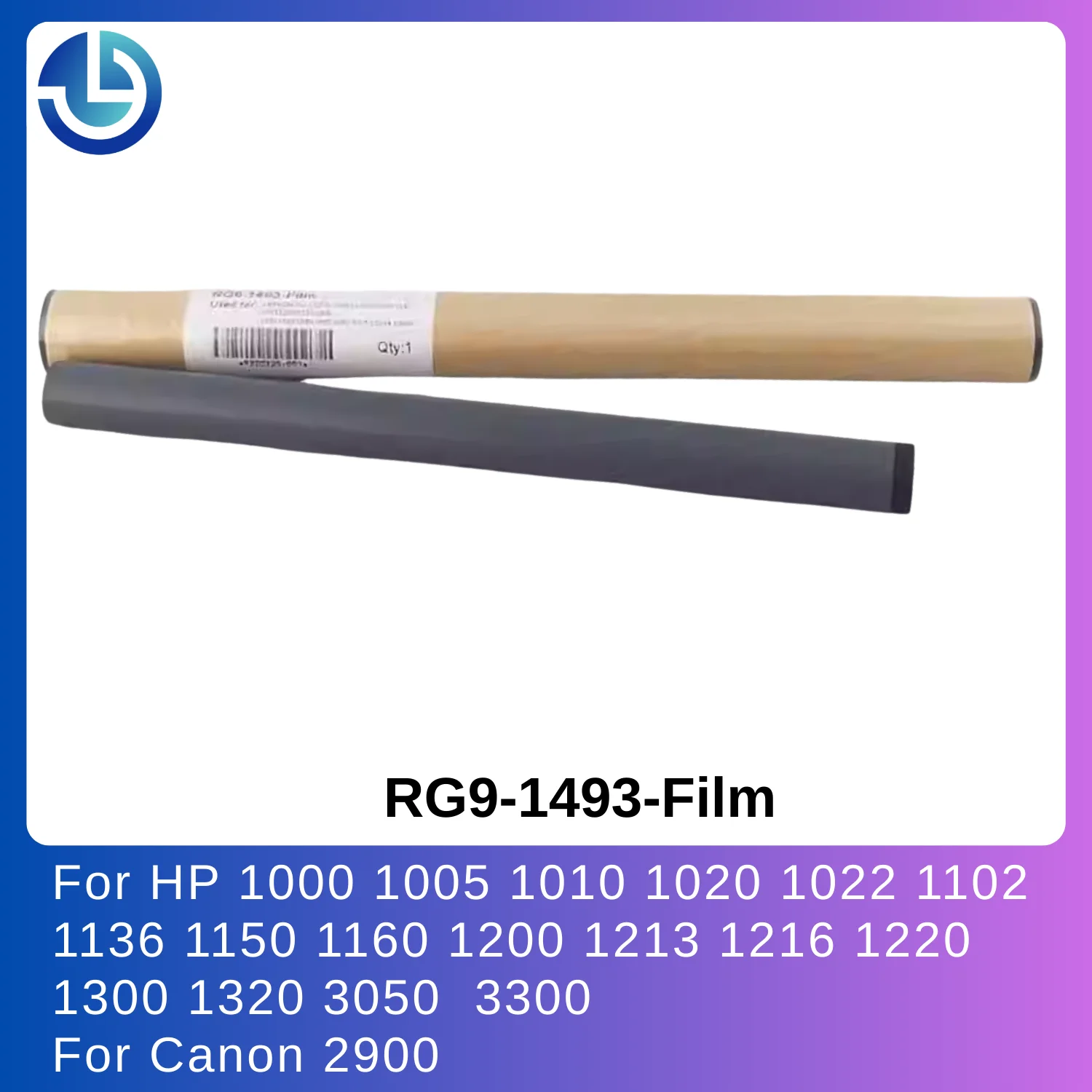 Пленка для термоблока RG9-1493, 3 шт., для HP 1000, 1005, 1010, 1020, 1022, 1102, 1136, 1150, 1160, 1200, 1213, 1216, 1220, 1300, 3050, 3300, для Canon 2900
Пленка для термоблока RG9-1493, 3 шт., для HP 1000, 1005, 1010, 1020, 1022, 1102, 1136, 1150, 1160, 1200, 1213, 1216, 1220, 1300, 3050, 3300, для Canon 2900
