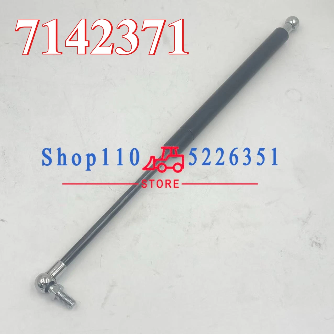7142371 Door Shock Gas Strut Spring for Bobcat A770 S510 S530 S550 S570 S590 S630 S650 S750 S770 S850 T550 T590 T630 T650
7142371 Door Shock Gas Strut Spring for Bobcat A770 S510 S530 S550 S570 S590 S630 S650 S750 S770 S850 T550 T590 T630 T650