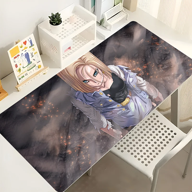 Mousepad Laptop Office Cabinet Keyboard Pad Gaming Desk Mat Large Mouse Pad Non-slip Dragon Ball Android 18 Rubber Extended Pad
Mousepad Laptop Office Cabinet Keyboard Pad Gaming Desk Mat Large Mouse Pad Non-slip Dragon Ball Android 18 Rubber Extended Pad