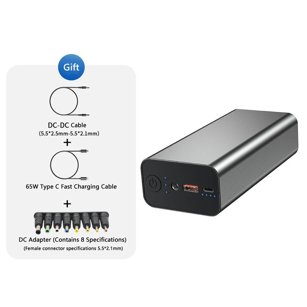 30000 мАч Power Bank PD65W Быстрая зарядка для ноутбука iPhone 17 Портативное зарядное устройство Powerbank DC 76 Вт Выход Внешний аккумулятор повербанк
30000 мАч Power Bank PD65W Быстрая зарядка для ноутбука iPhone 17 Портативное зарядное устройство Powerbank DC 76 Вт Выход Внешний аккумулятор повербанк
